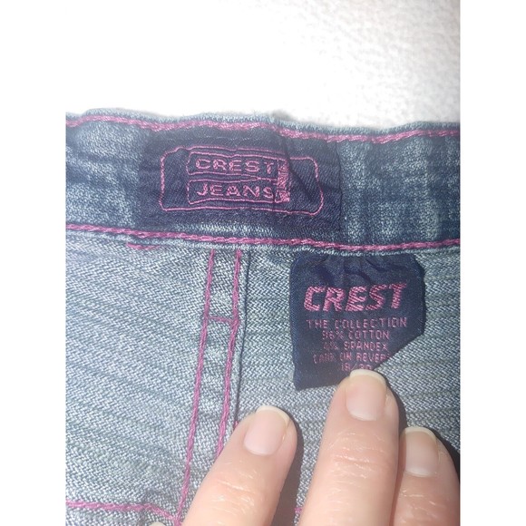 Crest Women's High-Rise Boot Cut Jeans Size 18/29 Five Pocket Design Stretch - Picture 6 of 8